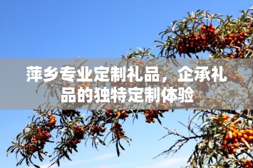 萍乡专业定制礼品，企承礼品的独特定制体验
