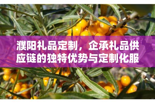 濮阳礼品定制，企承礼品供应链的独特优势与定制化服务
